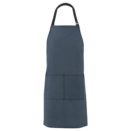 Deltaplus Butcher Bib Apron, City Market, CM8, Blue Slate 83472